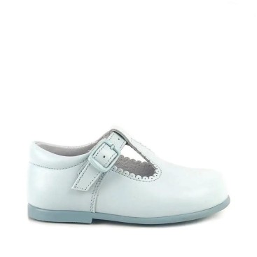 ZAPATOS BEBE NIÑO AZUL CELESTE