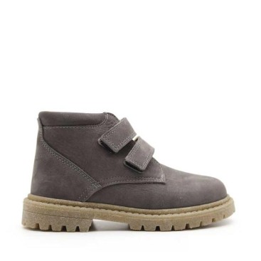 Botines Invierno Niño de piel con velcros