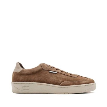 zapatilla hombre serraje marrón