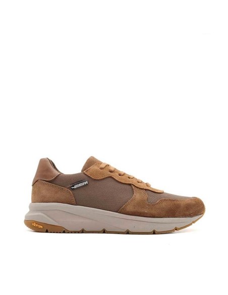 sneakers camel hombre con suela vibram
