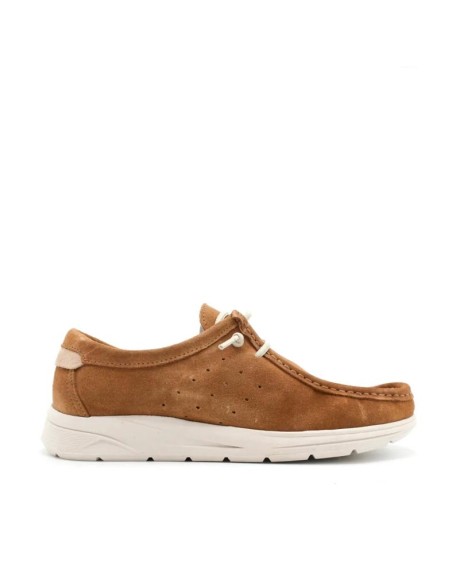 Zapatos Mocasines wallabee camel de hombre