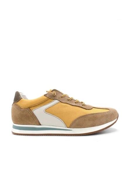 ZAPATILLA CASUAL DE PIEL HOMBRE