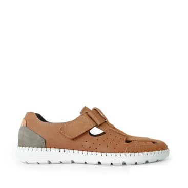 Sandalias Cerradas Hombre piel