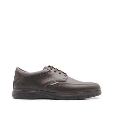 Zapatos de piel marrón hombre