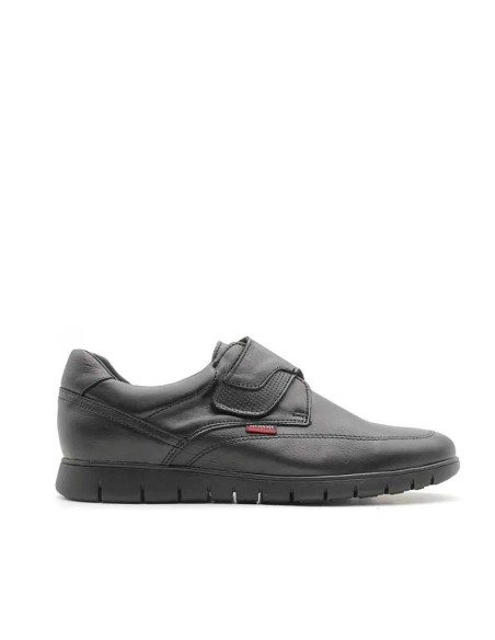 ZAPATOS HOMBRE VELCRO NEGROS