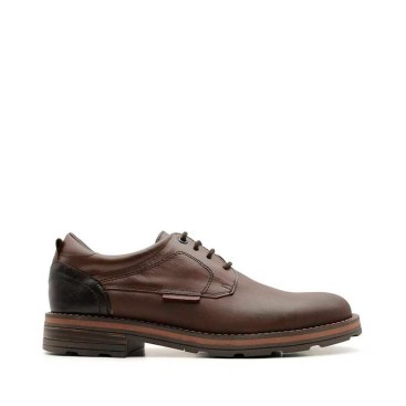 zapato piel marron hombre​