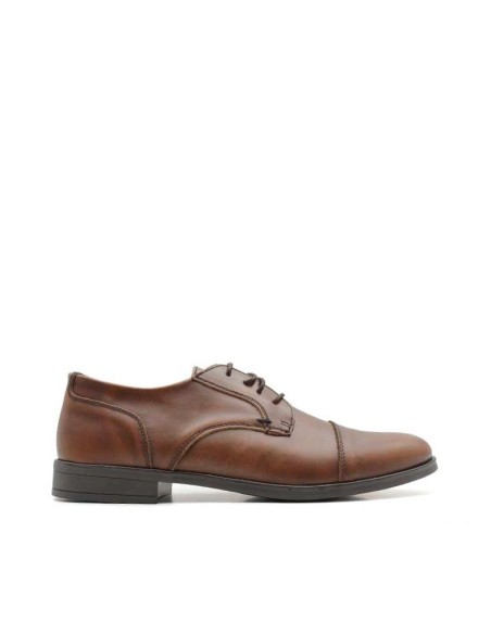 zapatos piel marron hombre​