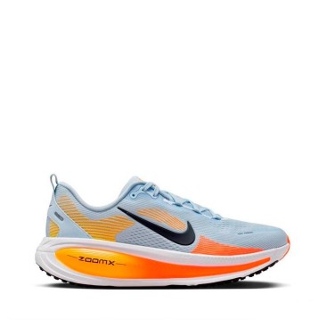 Nike Vomero 18 celeste hombre vista lateral exterior