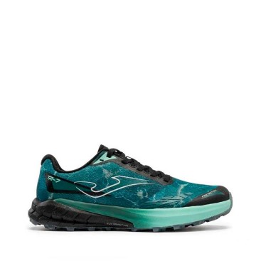 zapatillas trail hombre joma tr-7 azul vista lateral