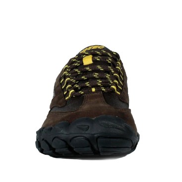 Zapatilla Hi-Tec Figaro barefoot hombre chocolate vista frontal