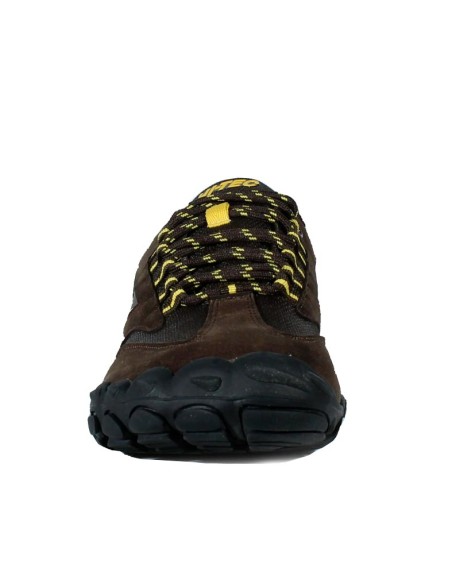 Zapatilla Hi-Tec Figaro barefoot hombre chocolate vista frontal