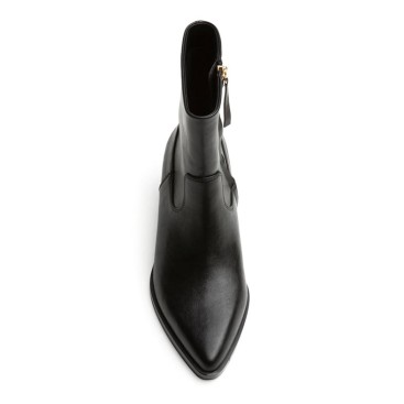 Botín negro de punta fina Corina M6770 vista superior