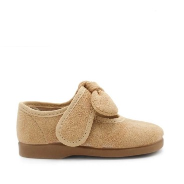 Mercedita camel para bebé y niña vista lateral