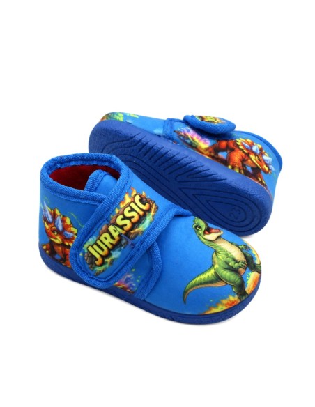Zapatillas dinosaurios niño con cierre de velcro