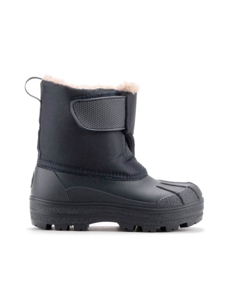 Botas nieve Igor Neu azul marino vista lateral