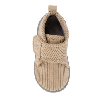 Vista superior de zapatilla de casa Igor Homie Pana con velcro