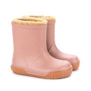 Bota de agua Igor Pau Borrego rosa vista en perspectiva