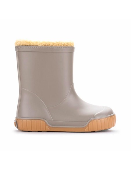Bota Igor Pau Borrego taupe vista lateral