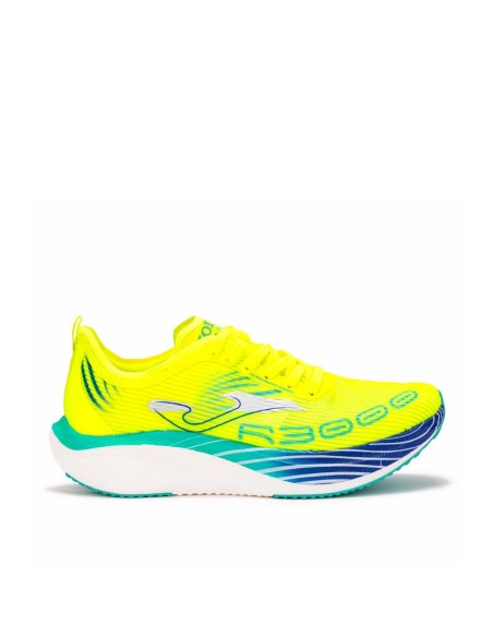 Zapatillas Joma R3000 carbono amarillo flúor vista lateral