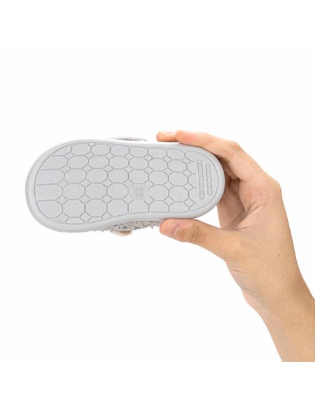 Suela flexible cero drop de zapatilla casa Igor barefoot