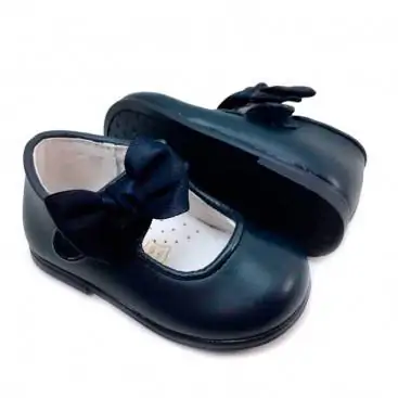 MERCEDITAS BEBE NIÑA NAYA AZUL MARINO