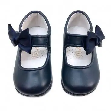 MERCEDITAS BEBE NIÑA NAYA AZUL MARINO