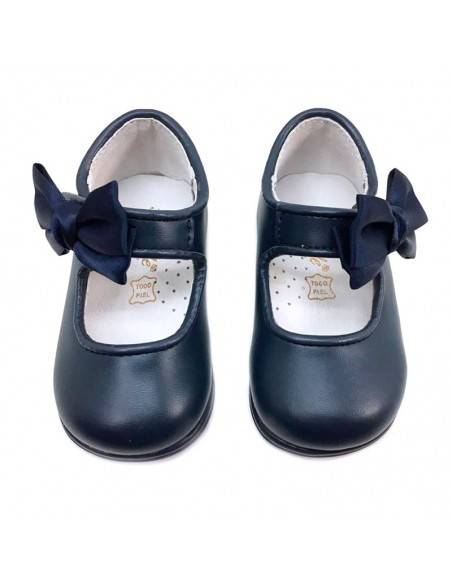 MERCEDITAS BEBE NIÑA NAYA AZUL MARINO