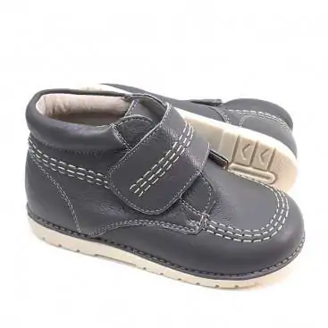 comprar BOTAs bebe ESTILO KICKERS PIEL GRIS