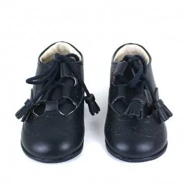 INGLESITO PIEL AZUL MARINO niño