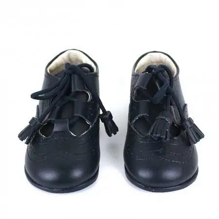 INGLESITO PIEL AZUL MARINO niño