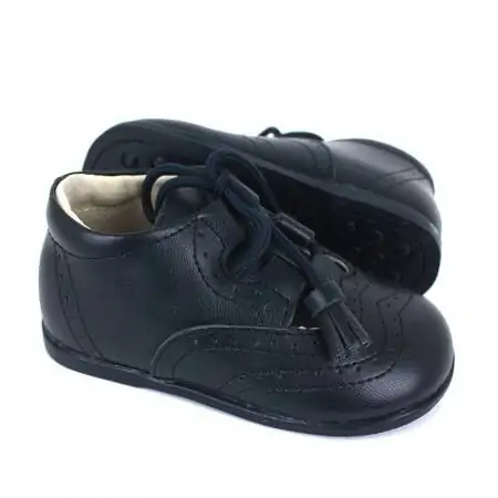 INGLESITO PIEL AZUL MARINO niño