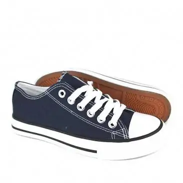 ZAPATILLA ESTILO CONVERSE AZUL MARINO baratas