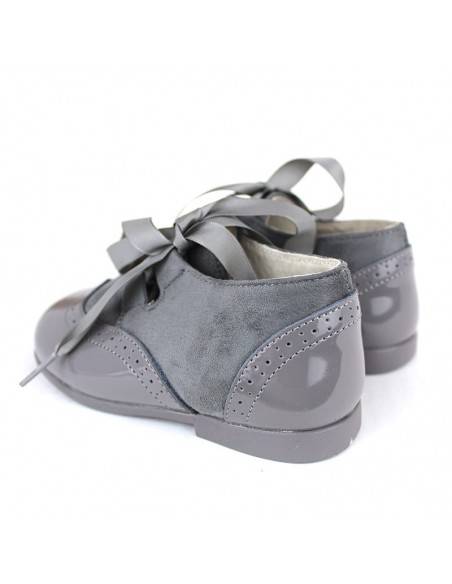 OXFORD niña gris vestir