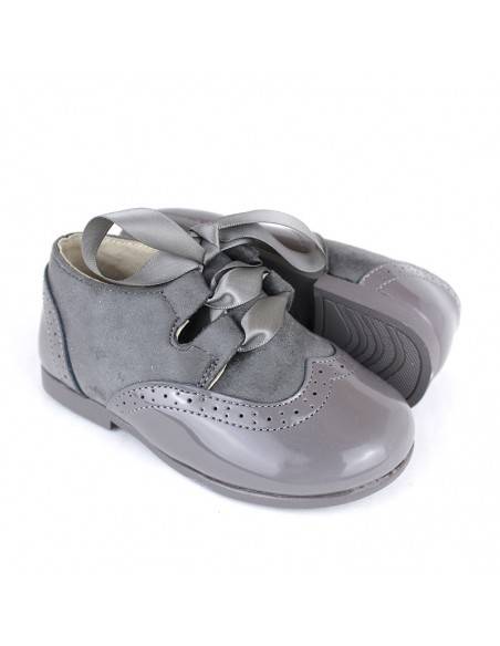 OXFORD niña gris vestir