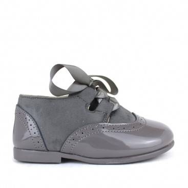 OXFORD niña gris vestir