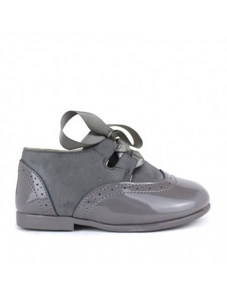 OXFORD niña gris vestir