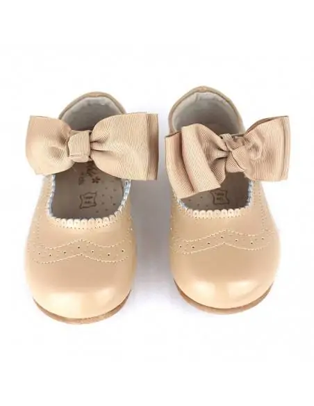 ZAPATOS CHAROL CAMEL DE NIÑA OUTLET