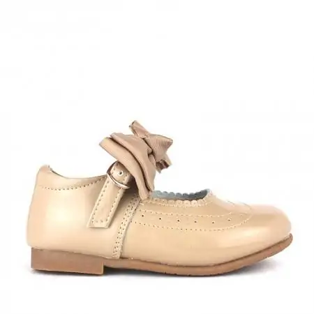 ZAPATOS CHAROL CAMEL DE NIÑA OUTLET