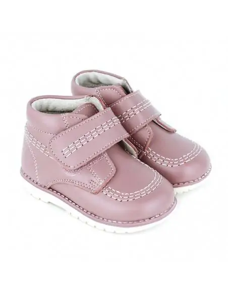 botas rosas niña
