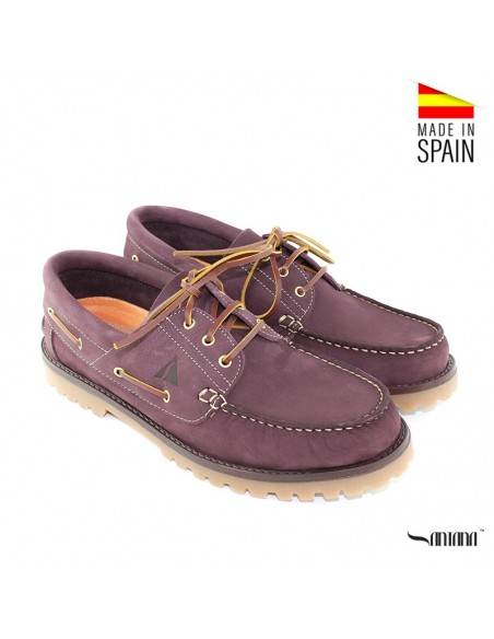 nauticos de piel para hombre baratos santana