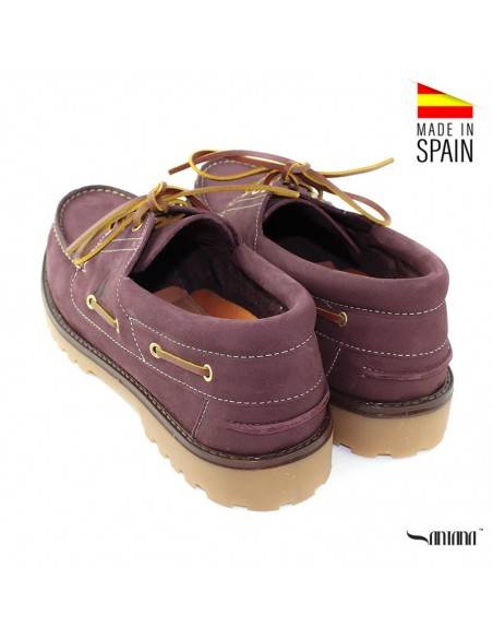 nauticos de piel para hombre baratos santana