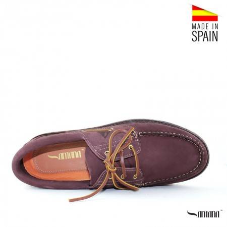 nauticos de piel para hombre baratos santana