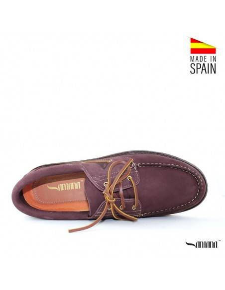 nauticos de piel para hombre baratos santana