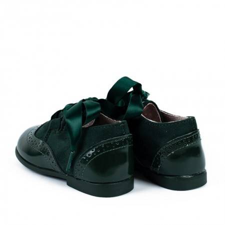 zapatos niños verde botella baratos