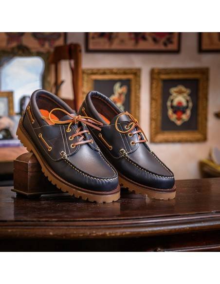 náuticos hombre azul marino​