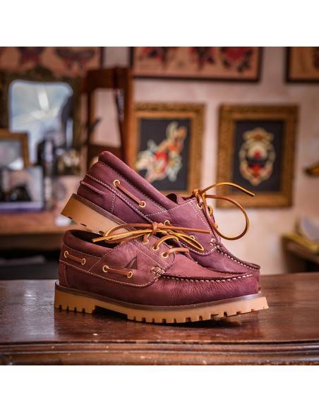 nauticos de piel para hombre baratos santana