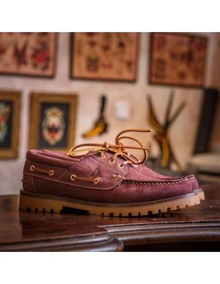 nauticos de piel para hombre baratos santana