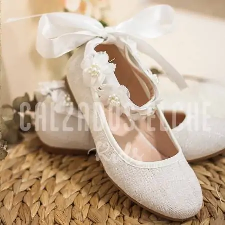 BAILARINA manoletinas vestir niña comunión BEIGE