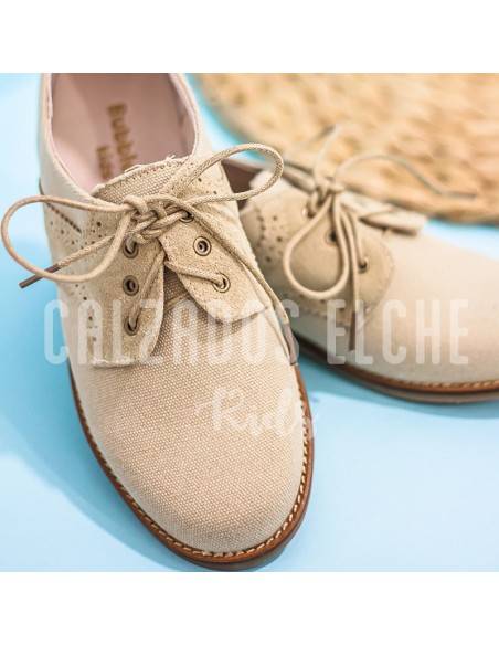 Zapatos comunión Niño lino