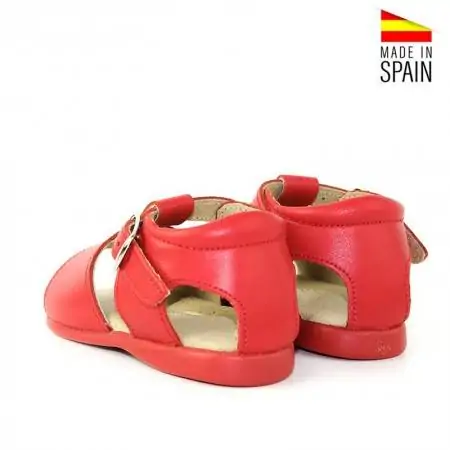 SANDALIAs rojas niños